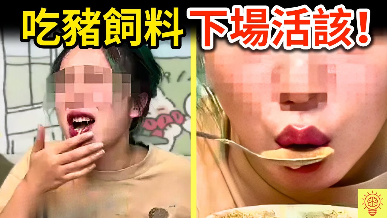 網紅吃豬飼料、用鞋吃飯、還偷住急診室，被網友揭穿識破，下場超活該!