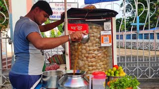 Eating Mouth Watering Fuchka ( Chutney Fuchka / Dahi Fuchka )  | Bengali Street Food India