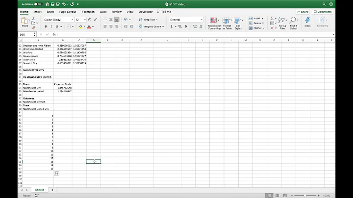 How to Predict Sporting Matches Using Probability | Beginner Excel Tutorial - DayDayNews