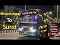 Raviraj Travels Bus Journey✨🚍 | Travel Vlog With Driver | Bhavnagar To Surat | Ferrari