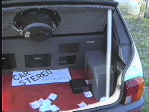 I mitici anni 90 del car audio (video 1) 