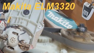 Двигатель газонокосилки Makita ELM3320: замена подшипников.