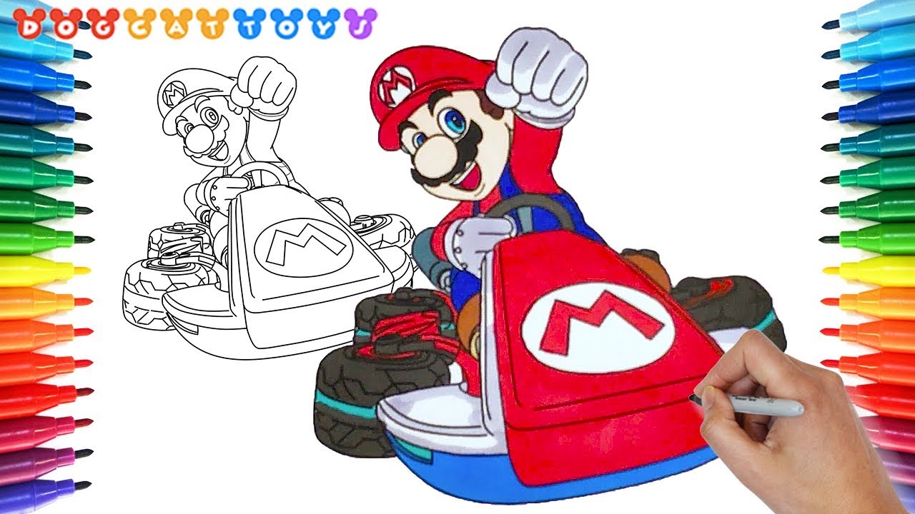 29 Mario Kart 8 Deluxe Coloring Pages 29 Mario Kart 8 Deluxe Coloring Pages