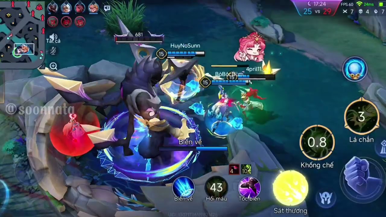 Soon Nata : Cực căng nín thở đến phút 30 lật kèo 3 đường dưới sự uy áp của Natalya 