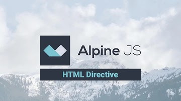 07 - Introduction to Alpine js - x-html Directive