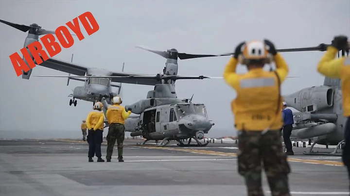Deck Operations USS Bataan (LHD-5)