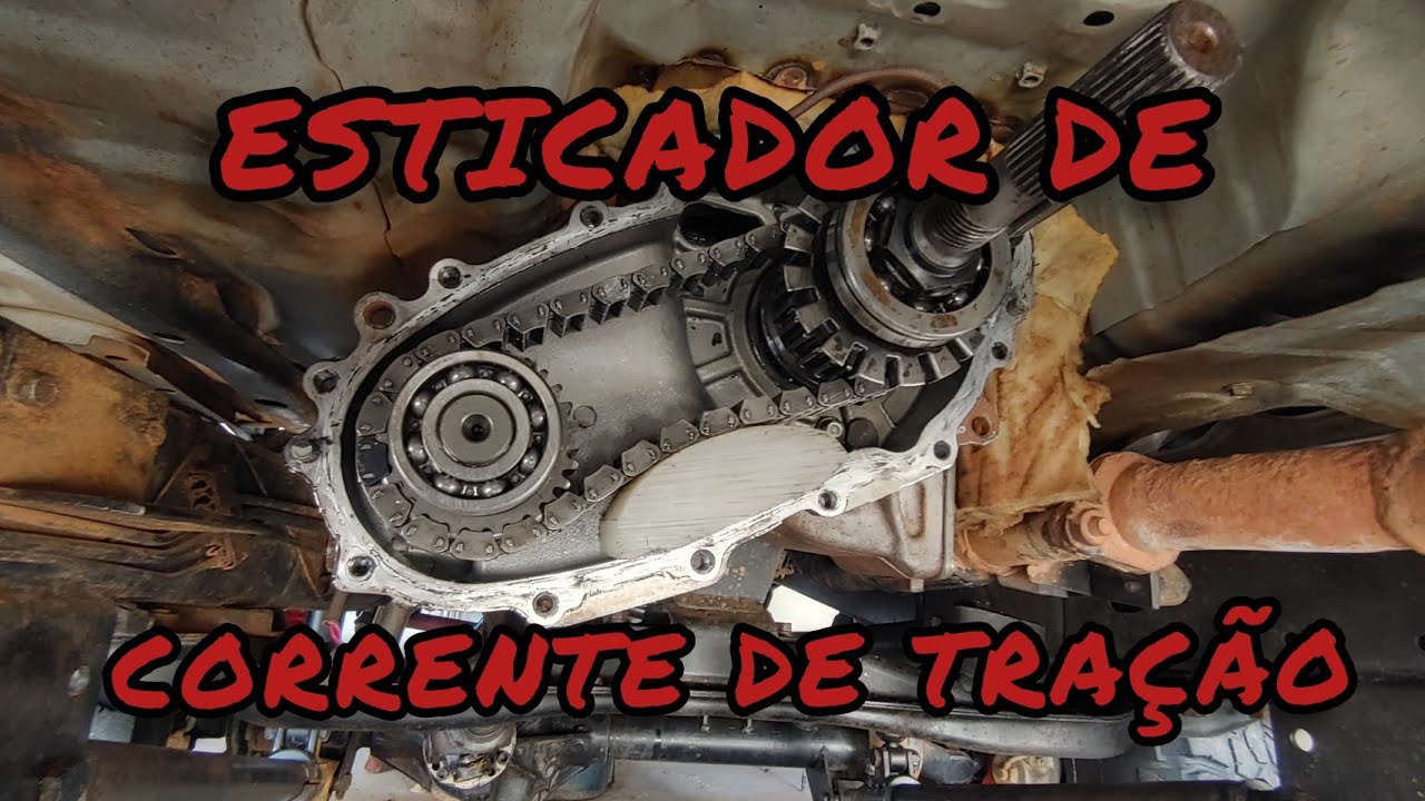 ESTICADOR DA CORRENTE DE TRAÇÃO E COMO ENCAIXAR A TAPA DA TRAÇÃO DE UMA FORMA FÁCIL
