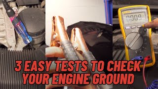 TEST YOUR ENGINE BLOCK GROUND USING THESE THREE METHODS