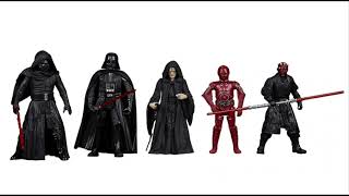 STAR WARS Celebrate The Saga Toys Sith Action Figure Set 5-Pack Collectible Figures