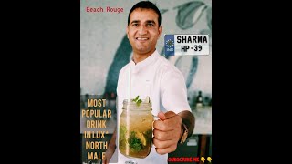MOST POPULAR DRINK IN THE MALDIVES