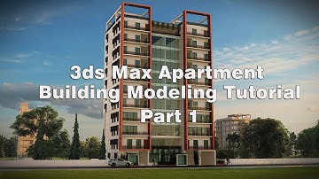 3ds Max Architectural Exterior Building Modelling and rendering in Lumion Tutorial Part 1