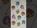 MARIO X LUIGI X RUMI X JINU X SONIC! PUZZLE GAME! #mario #sonic #rumi #jinu #luigi #supermario