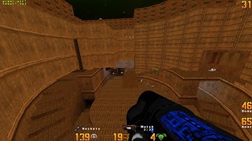 QUAKE 2 | Q2DM1 on public server with purri | 11.11.2023 - POV David