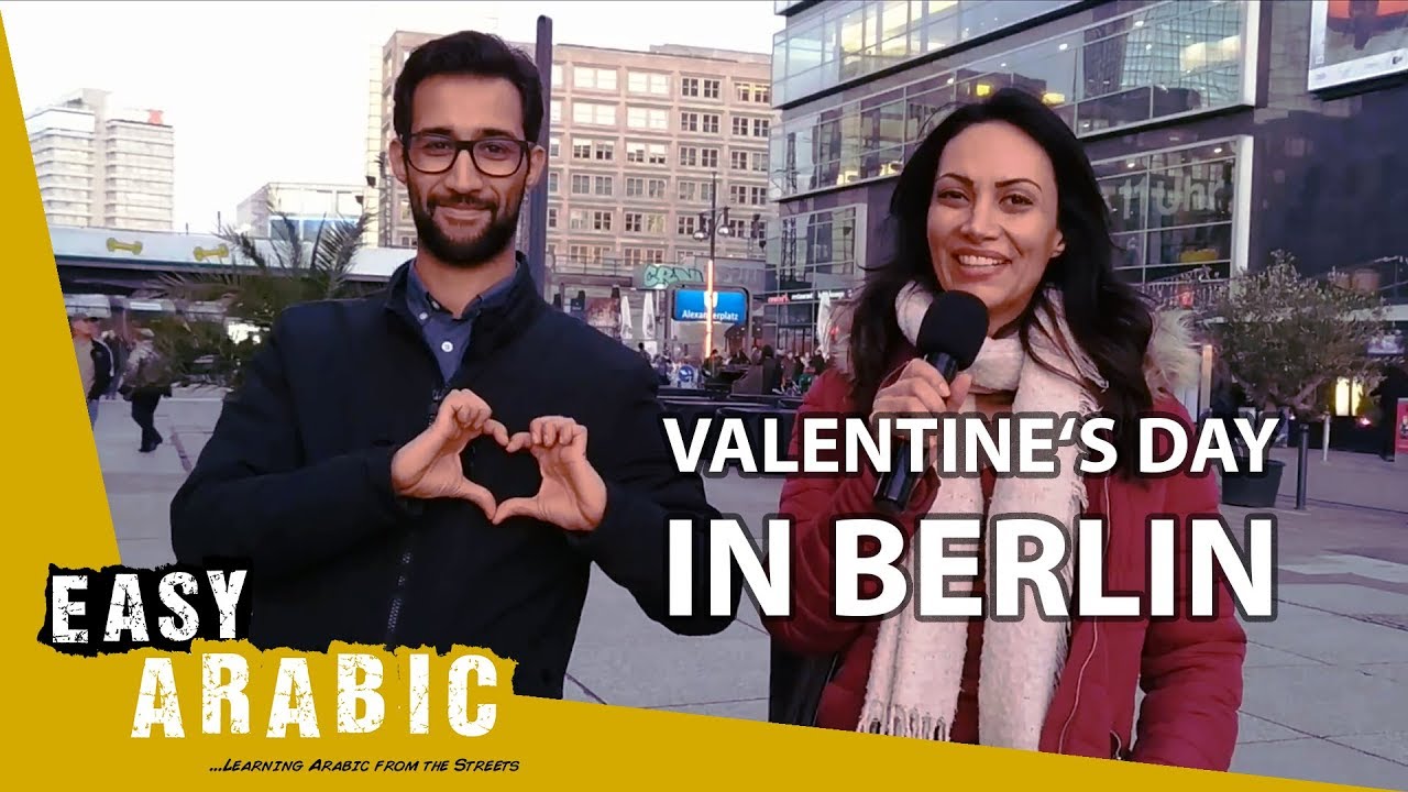 How Arabs celebrate Valentine's Day in Berlin | Easy Arabic 32