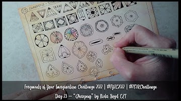 "Sharpenz" by Ilidica Boyd CZT | Day 23 of #FYIC2022 Fragments of your Imagination Challenge