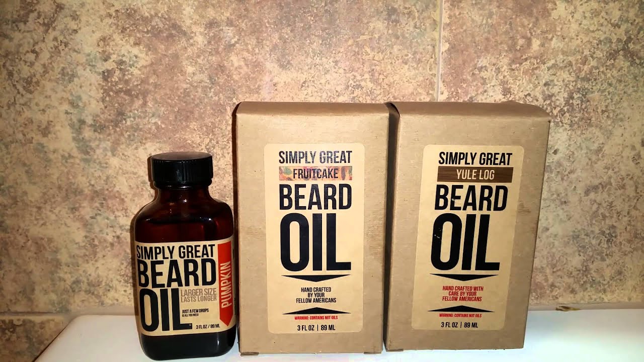 Beard Oil Unboxing