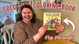 Cozy Cuties: New Coco Wyo Coloring Book Flip Through!