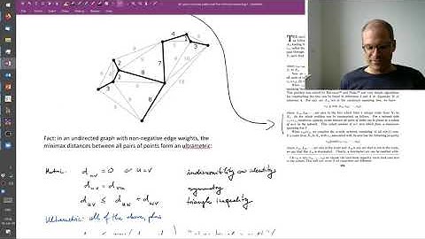 Lecture 8.4: All-pairs Minimax Paths | Minimum Spanning Tree | CVF20