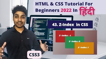 Z-Index In CSS | Html And CSS Tutorial In Hindi #43