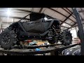 2025 RZR ProR build part 2, clutch alignment, on board air, winch mount, skid plates