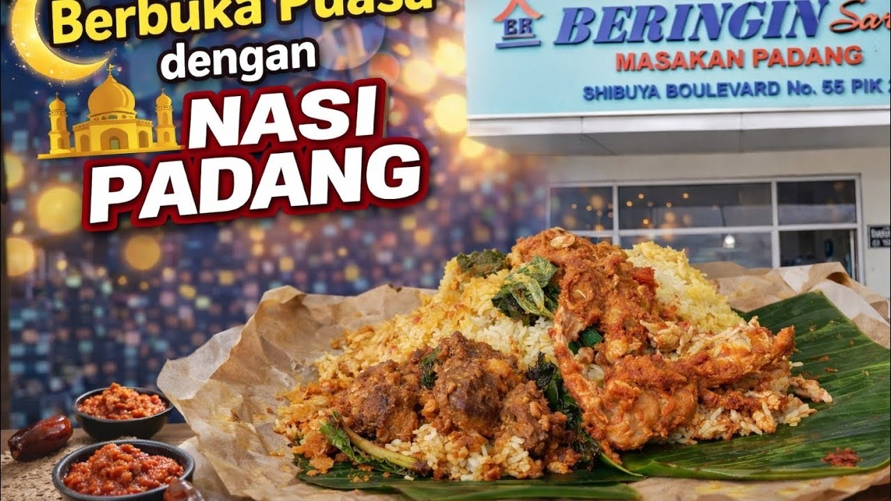 BUKA PUASA PAKE NASI PADANG?! Bikin Lupa Diri 🤤🔥