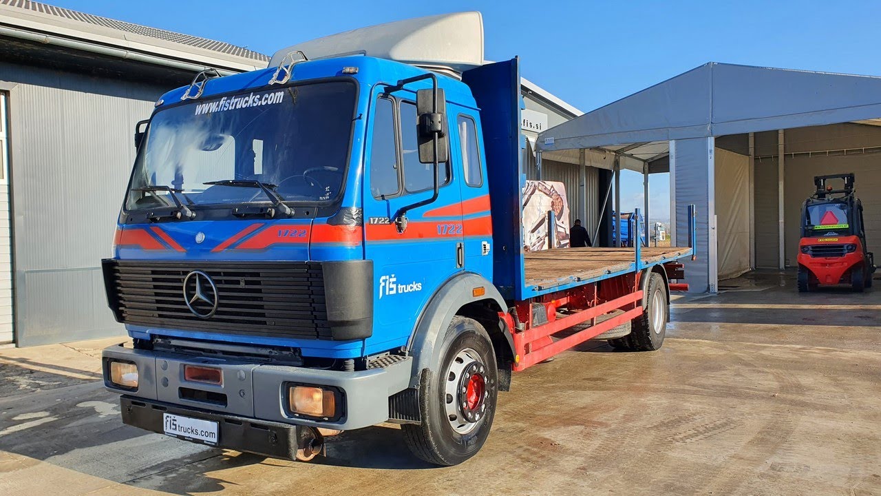 MERCEDES BENZ SK 1722 4x2 stake body - FIŠ TRUCKS SLOVENIA