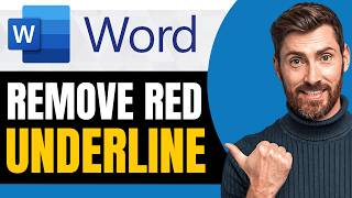 How To Remove Red Underline in Microsoft Word [NEW 2026 Guide]