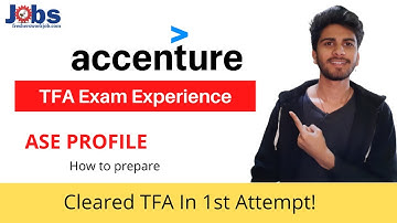 Accenture TFA Exam Experience | Non-IT Background Cleared TFA In 1st Attempt