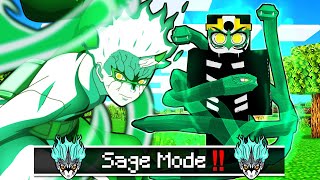 Aku Dapetin Sage Mode Milik Mitsuki di Minecraft!! Anak Orochimaru😱 Minecraft Naruto Storm V4.0 𝐄𝐏.8