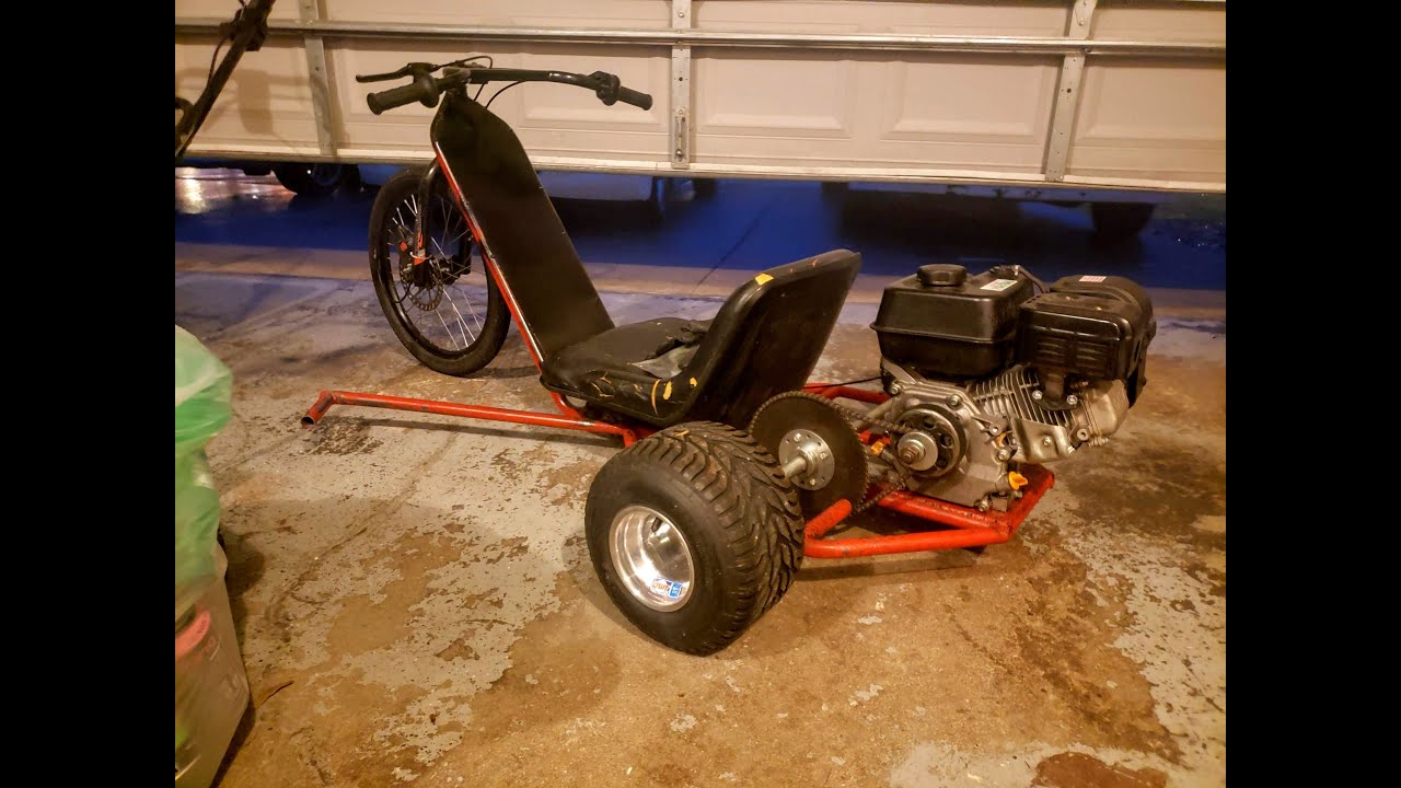 Motorized Drift Trike Build - YouTube