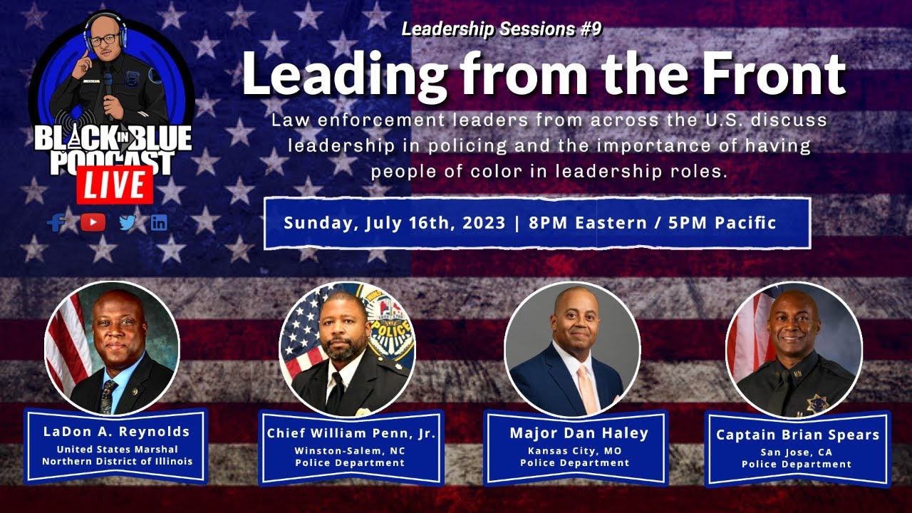 Black in Blue Live: Leading from the Front - YouTube