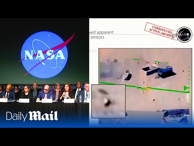 NASA reveals UFO sightings in Middle East in first ever public meeting on UFO and UAP sightings class=