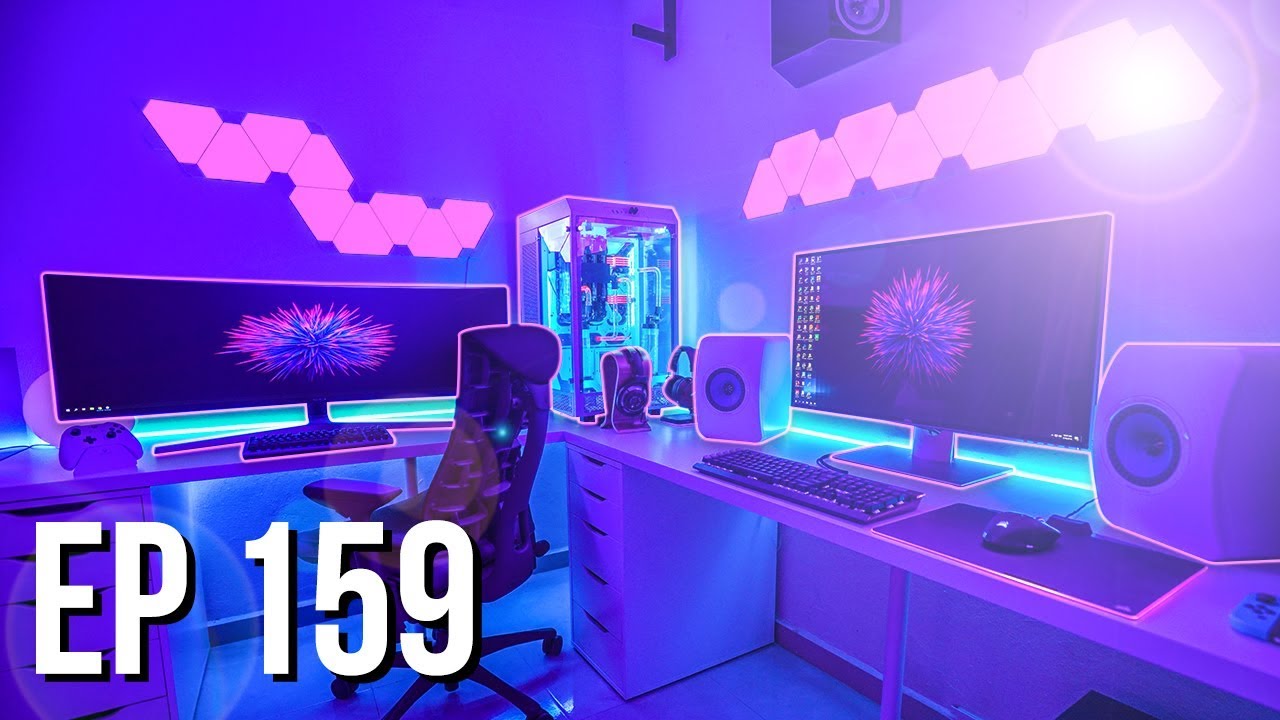 Purple Themed Gaming Setup : 4032 x 3024 jpeg 573 кб. - Teddybear Wallpaper