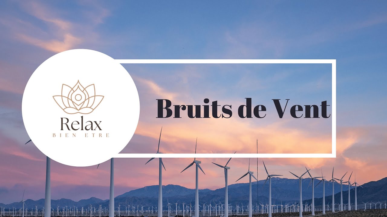BRUITS VENT - Pour dormir, méditer, se relaxer, travailler, stimuler sa