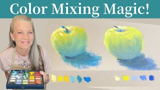 Learn My EASY Technique to Mix Color with Soft Pastels! - Color Magic! screenshot 4