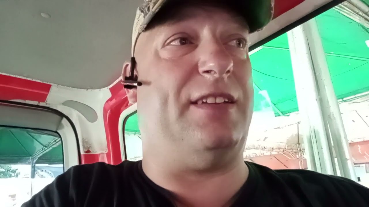 Taking van from Toledo to cebu south terminal...150php fee. Tight fit... (Part f of van acquisition)