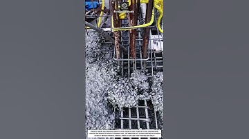 Pouring Concrete Tool Innovation with Vibrator System to Improve Strength and Structure #innovation