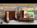 Ultimate Endgrain Cookbook Stand *** A KITCHEN NECESSITY *** iPad Stand