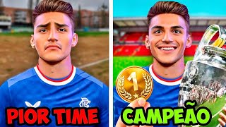 VENCENDO A CHAMPIONS LEAGUE com O PIOR TIME! - FIFA 23 Feat. @isanazario7