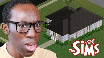 I Tried To Build A House in 10 Minutes...In The Sims 1!