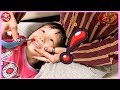 ピカチュウの電動ハブラシできれいに歯磨き♪できたらごほうびシールを貼るよ！大人の歯が！？【ななたんキッズ】