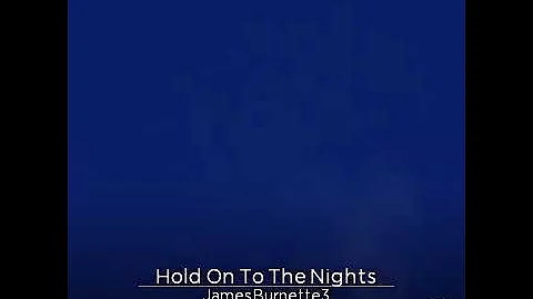 Maria Simmons hold on to the nights
