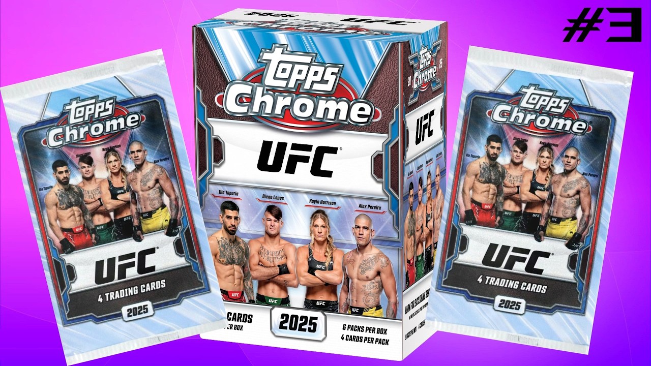 #76 - Topps - Topps Chrome UFC 2025 bontás #3