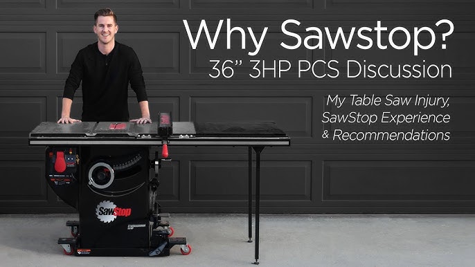 SawStop Professional Cabinet Tablesaw PCS