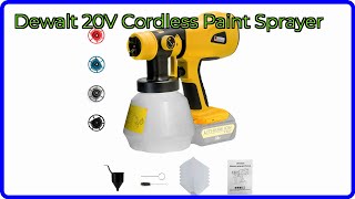 REVIEW (2026): Dewalt 20V Cordless Paint Sprayer. ESSENTIAL details.