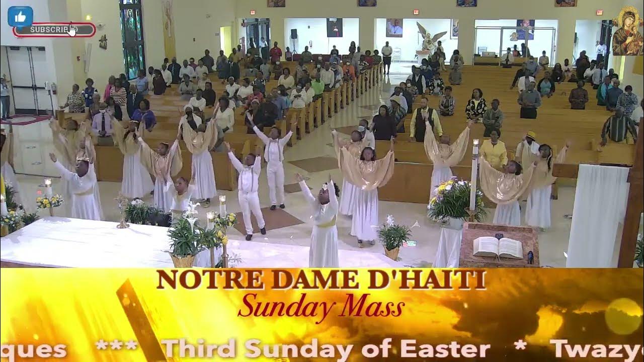 Haitian Catholic Community Creole Mass Notre Dame D’Haiti Miami YouTube