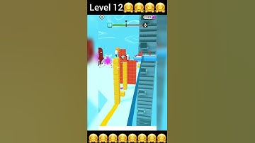 Cube Surfer GamePlay | Level 12 #cubesurfer #shorts
