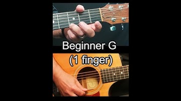 Thumbnail of 🎸 Easy G Chord – 1-Finger Beginner Hack! 🎸