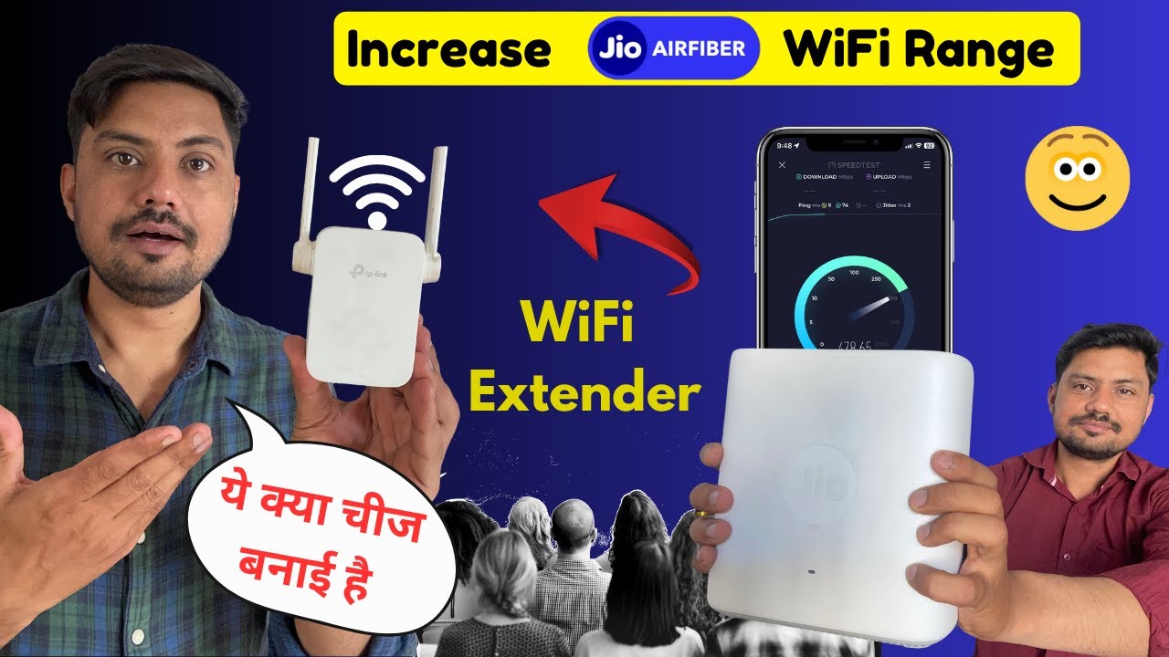 Jio AirFiber Range Extender | How to Configure Range Extender With Jio & Airtel AirFiber /Fiber