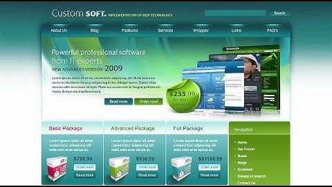 Collection of Best Software Drupal Themes